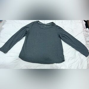 Gilligan & O'Malley Grey Women's Blouse